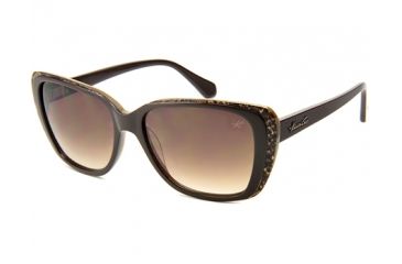 Image of Kenneth Cole KC7137 Sunglasses - Dark Brown Frame Color