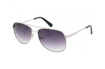 Image of Kenneth Cole KC7153 Sunglasses - Shiny Gun Metal Frame Color, Gradient Smoke Lens Color