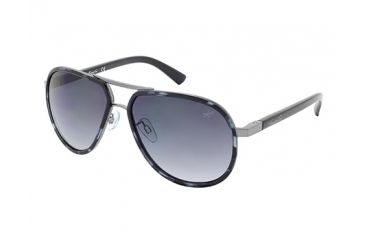 Image of Kenneth Cole KC7155 Sunglasses - Coloured Havana Frame Color, Gradient Smoke Lens Color