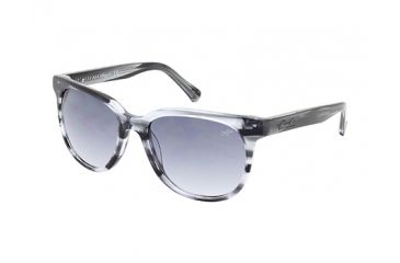 Image of Kenneth Cole KC7161 Sunglasses - Grey Frame Color, Gradient Smoke Lens Color
