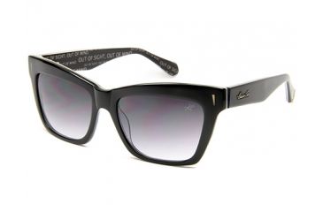 Image of Kenneth Cole KC7165 Sunglasses - Shiny Black Frame Color