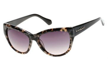 Image of Kenneth Cole KC7181 Sunglasses - Coloured Havana Frame Color, Gradient Smoke Lens Color