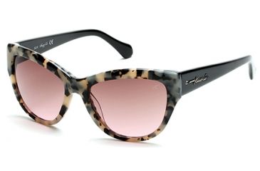 Image of Kenneth Cole KC7181 Sunglasses - Havana Frame Color, Gradient Brown Lens Color