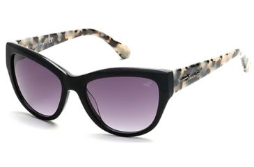 Image of Kenneth Cole KC7181 Sunglasses - Matte Black Frame Color, Gradient Smoke Lens Color