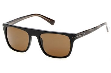 Image of Kenneth Cole KC7194 Sunglasses - Black Frame Color, Brown Lens Color