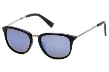 Image of Kenneth Cole KC7196 Sunglasses - Matte Black Frame Color, Smoke Lens Color