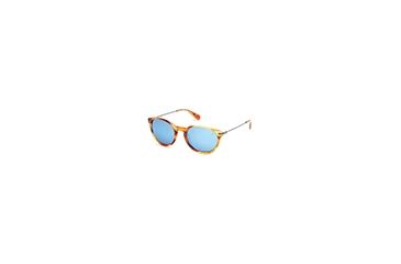 Image of Kenneth Cole KC7202 Sunglasses - Blonde Havana Frame Color, Blue Mirror Lens Color