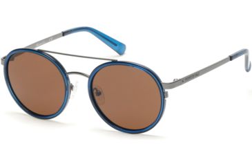 Image of Kenneth Cole KC7204 Sunglasses - Shiny Blue Frame Color