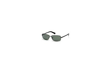 Image of Kenneth Cole KC7212 Sunglasses - Matte Black Frame Color, Green Lens Color