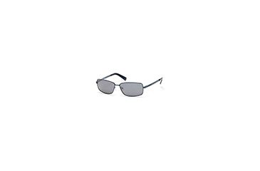Image of Kenneth Cole KC7212 Sunglasses - Shiny Blue Frame Color, Smoke Mirror Lens Color