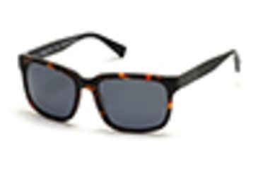 Image of Kenneth Cole KC7214 Sunglasses - Dark Havana Frame Color, Smoke Polarized Lens Color