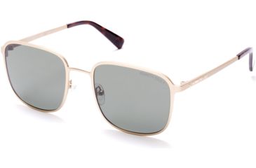 Image of Kenneth Cole KC7231 Sunglasses - Gold Frame Color, Green Polarized Lens Color