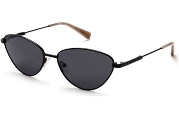 Image of Kenneth Cole KC7235 Sunglasses - Matte Black Frame Color, Smoke Polarized Lens Color