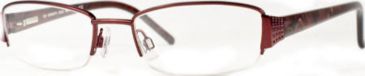 Image of Kenneth Cole New York KC0102 Eyeglass Frames - Shiny Bordeaux Frame Color