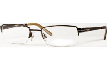 Image of Kenneth Cole New York KC0131 Eyeglass Frames - Shiny Dark Brown Frame Color