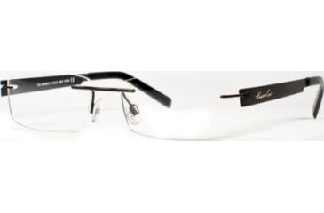 Image of Kenneth Cole New York KC0133 Eyeglass Frames - Matte Black Frame Color
