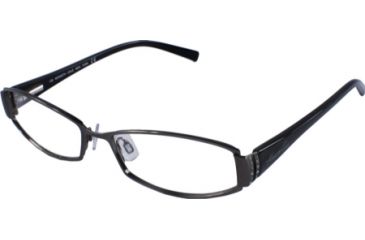 Image of Kenneth Cole New York KC0147 Eyeglass Frames - Shiny Gun Metal Frame Color