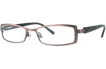 Image of Kenneth Cole New York KC0173 Eyeglass Frames - Shiny Light Brown Frame Color