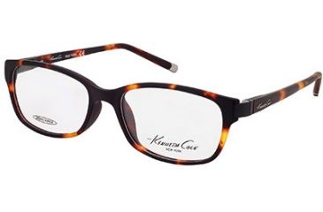 Image of Kenneth Cole New York KC0193 Eyeglass Frames - Dark Havana Frame Color
