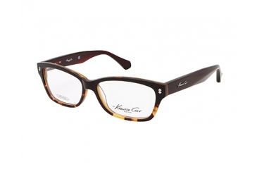 Image of Kenneth Cole New York KC0198 Eyeglass Frames - Dark Brown Frame Color