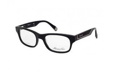 Image of Kenneth Cole New York KC0201 Eyeglass Frames - Shiny Black Frame Color