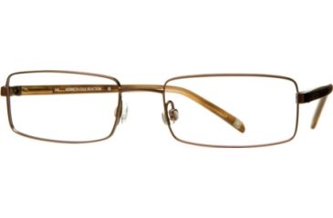 Image of Kenneth Cole New York KC0665 Eyeglass Frames - Shiny Dark Brown Frame Color