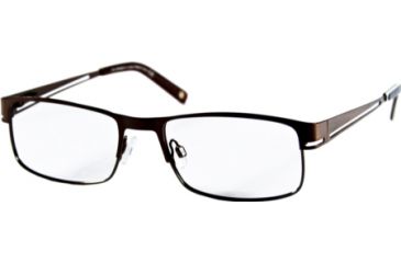 Image of Kenneth Cole New York KC0697 Eyeglass Frames - Shiny Dark Brown Frame Color
