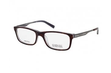 Image of Kenneth Cole Reaction KC0733 Eyeglass Frames - Havana Frame Color