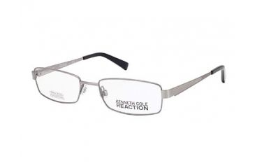 Image of Kenneth Cole Reaction KC0737 Eyeglass Frames - Shiny Gun Metal Frame Color