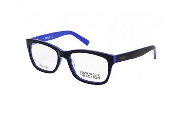 Image of Kenneth Cole New York KC0744 Eyeglass Frames - Shiny Black Frame Color