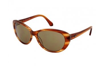 Image of Kenneth Cole New York KC7055 Sunglasses - Brown Horn Frame Color