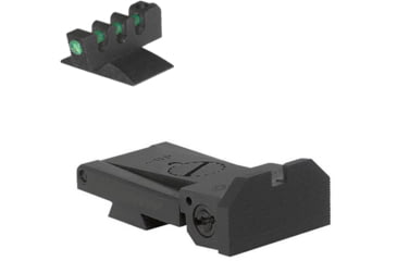 Image of Kensight Bomar BMCS Adjustable Target 1911 Rear Sight w/ Beveled Blade, Black, 940-005
