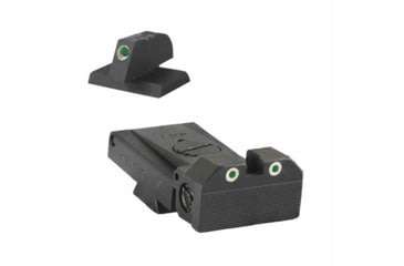 Image of Kensight Bomar BMCS Adjustable Target 1911 Rear Night Sight Set w/Beveled Blade, Black, 960-099