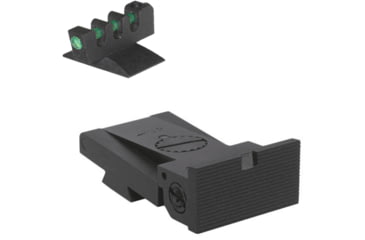 Image of Kensight Bomar BMCS Adjustable Target 1911 Rear Night Sight w/ Contoured Base, Black, 940-002