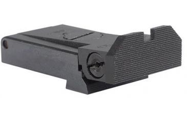 Image of Kensight Certain Glock Adjustable Sight, Fully Serrated Beveled Blade, Black, 860-817