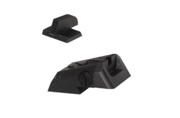 Image of Kensight DAS Serrated Recessed Blade Adjustable Rear 1911 Sight, Black, 970-616