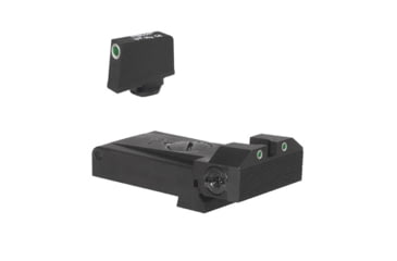 Image of Kensight Glock Small Frame Models Adjustable Night Sight Set, w/ 0.315in Tall Front, Black, 960-793