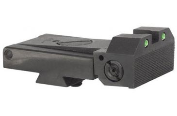 Image of Kensight Kimber Adjustable Trijicon Tritium Insert Night Sight w/ Rounded Blade, Black, 860-263
