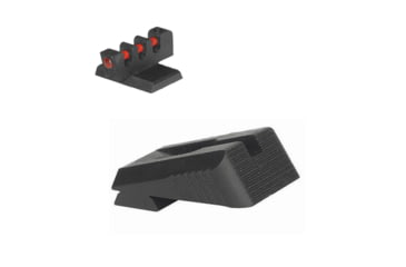 Image of Kensight Kimber Serrated Blade Flat Sight Set, Black, 930-221