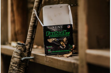 Image of Kent Cartridge Fasteel 2.0 Precision Plated Steel 12 Gauge, 1 3/8oz, 3.5in, 3 Shot Size Centerfire Shotgun Ammo, 25 Rounds, K1235FS40-3