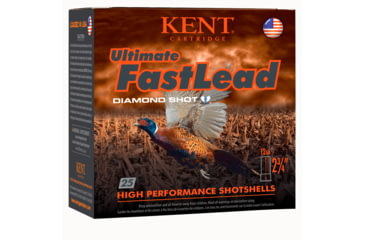 Image of Kent Cartridge Ultimate Fast Lead 12 Gauge 1 1/2 Oz 2.75in 5 Shot Shotgun Ammo, 25 Rounds, K122UFL42-5