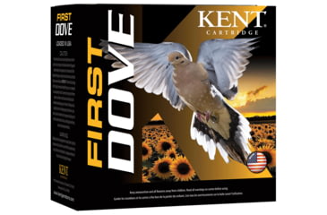 Image of Kent Cartridge K20D2475 First Dove 20 Gauge 2.75 7/8 Oz 7.5 Shot 25 Bx/ 10 Cs