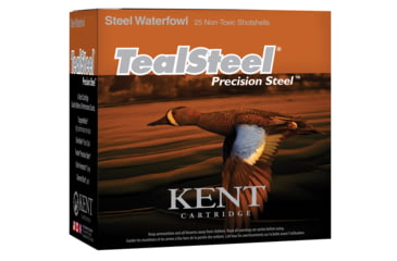 Image of Kent Cartridge Teal Steel Waterfowl 20 Gauge 1 Oz 3in 6 Shot Shotgun Ammo, 25 Rounds, KTS20328-6