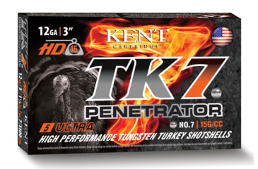 Image of Kent Cartridge T123TK467 TK7 Penetrator 12 Gauge 3.00 1 5/8 Oz 7 Shot 5 Bx/ 20