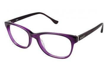 Image of Kenzo 2212 Bifocal Prescription Eyeglasses - Frame PURPLE, Size 53/17mm KZ221203
