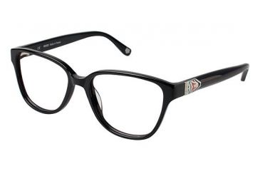 Image of Kenzo 2217 Progressive Prescription Eyeglasses - Frame BLACK, Size 52/16mm KZ221701