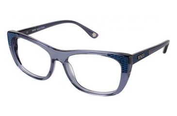 Image of Kenzo 2221 Single Vision Prescription Eyeglasses - Frame BLUE KZ222102