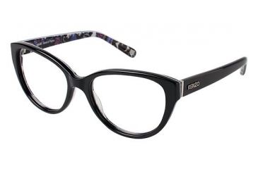 Image of Kenzo 2231 Eyeglass Frames - Frame BLACK/BLUE PTR KZ223103