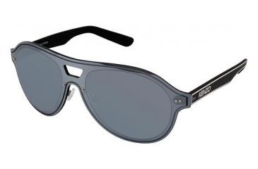 Image of Kenzo 3185 Sunglasses - Frame MIRROR BLACK, Lens Color Mirror KZ318502