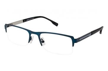 Image of Kenzo 4150 Progressive Prescription Eyeglasses - Frame SILVER KZ415003